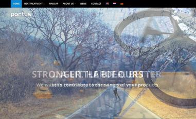 Schermafbeelding van pontus.nl