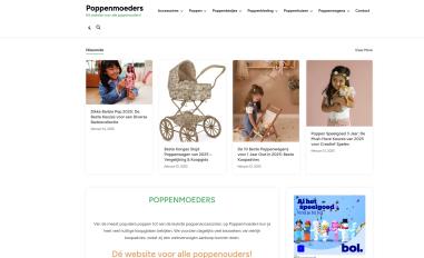 Schermafbeelding van poppenmoeders.nl