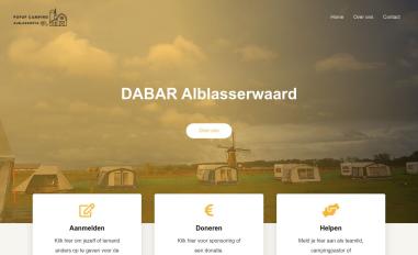 Schermafbeelding van popupalblashoeve.nl