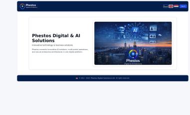 Schermafbeelding van portal.phestos.eu