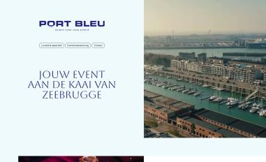 Schermafbeelding van portbleu.be