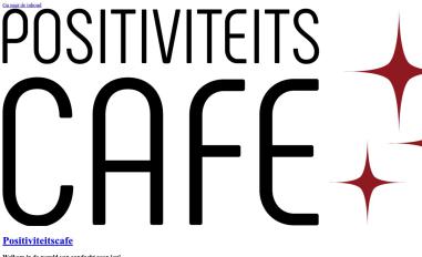 Schermafbeelding van positiviteitscafe.nl