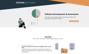 Schermafbeelding van postma.software