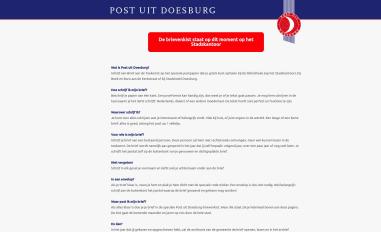 Schermafbeelding van postuitdoesburg.nl