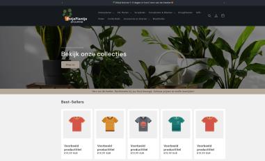 Schermafbeelding van potjeplantje.nl