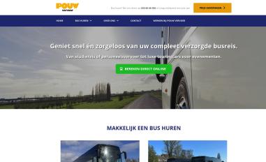 Schermafbeelding van pouwvervoer.nl