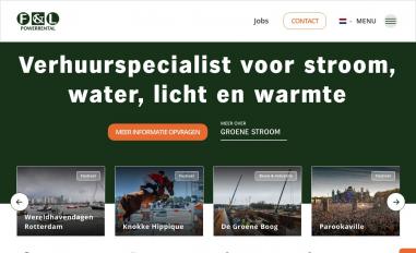 Schermafbeelding van powerrental.nl