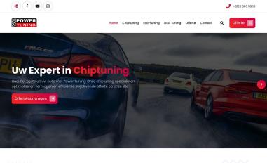 Schermafbeelding van powertuning.nl
