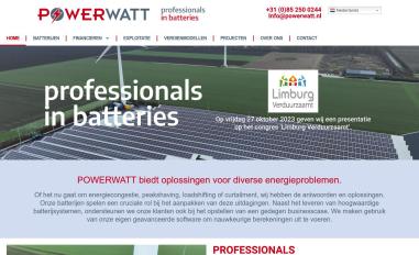 Schermafbeelding van powerwatt.nl