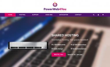 Schermafbeelding van powerweb4you.nl
