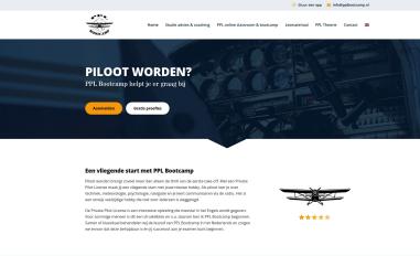 Schermafbeelding van pplbootcamp.nl