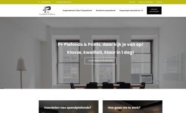 Schermafbeelding van pplusplafond.be