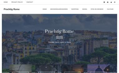 Schermafbeelding van prachtigrome.nl