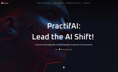 Schermafbeelding van practifai.ch