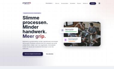 Schermafbeelding van pragmatiq.nl