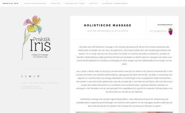 Schermafbeelding van praktijk-iris.com