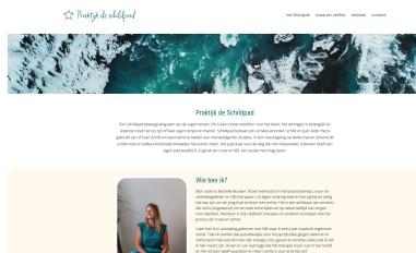 Schermafbeelding van praktijkdeschildpad.nl