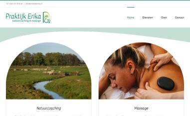Schermafbeelding van praktijkerika.nl
