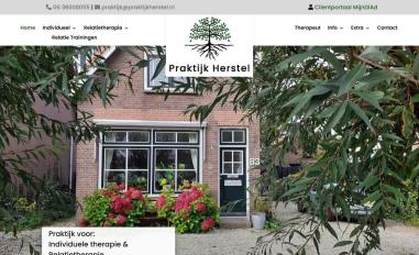 Schermafbeelding van praktijkherstel.nl