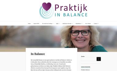 Schermafbeelding van praktijkinbalance.nl