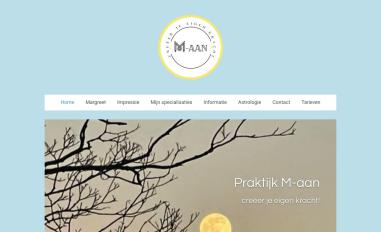 Schermafbeelding van praktijkmaan.nl