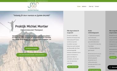 Schermafbeelding van praktijkmichielmortier.nl