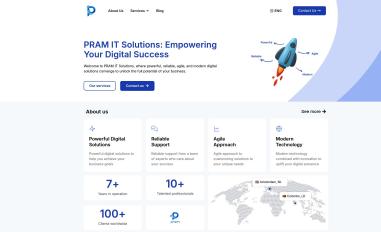 Schermafbeelding van pram-it.com