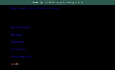 Schermafbeelding van prefurn.nl