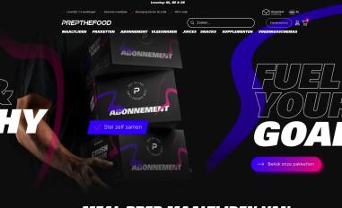 Schermafbeelding van prepthefood.nl