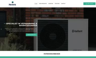 Schermafbeelding van preventic.be