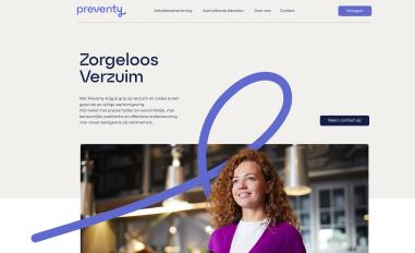 Schermafbeelding van preventy.nl