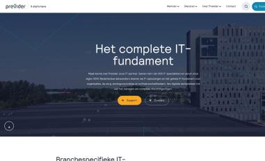 Schermafbeelding van previder.nl