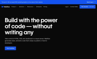 Schermafbeelding van preview.webflow.com