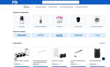 Schermafbeelding van pricescout.nl