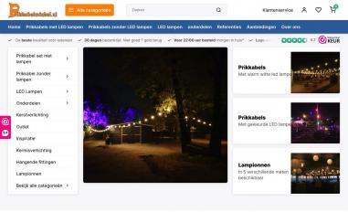 Schermafbeelding van prikkabelwinkel.nl
