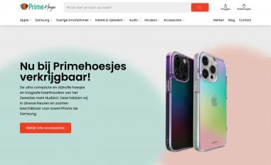 Schermafbeelding van primehoesjes.nl