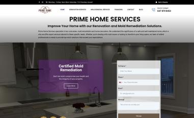 Schermafbeelding van primehomeservices.ca