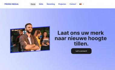 Schermafbeelding van primemedia.be