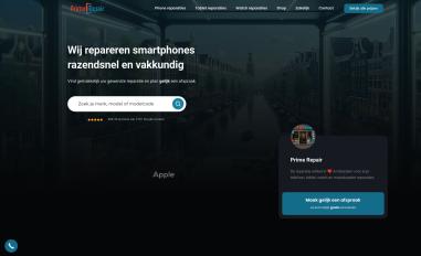 Schermafbeelding van primerepair.nl