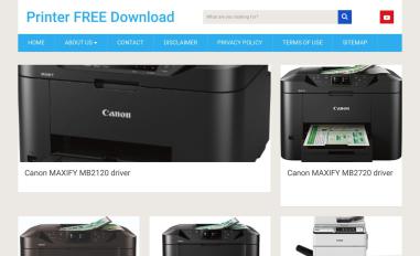 Schermafbeelding van printerdriverup.com