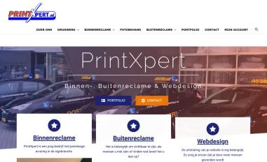 Schermafbeelding van printxpert.nl