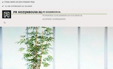 Schermafbeelding van prkozijnbouw.nl