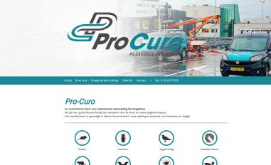 Schermafbeelding van pro-curo.nl