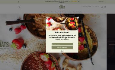 Schermafbeelding van proats.nl