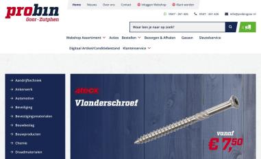 Schermafbeelding van probingoor.nl