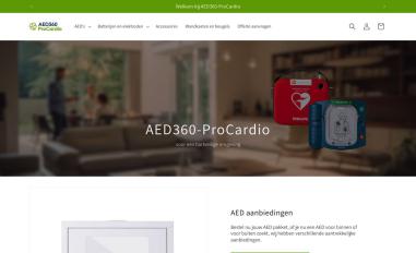 Schermafbeelding van procardio-shop.com