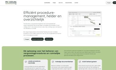 Schermafbeelding van procedura.nl