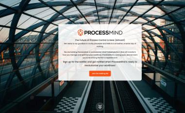 Schermafbeelding van processmind.com