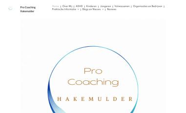 Schermafbeelding van procoachinghakemulder.nl
