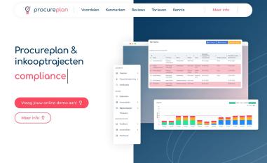 Schermafbeelding van procureplan.nl